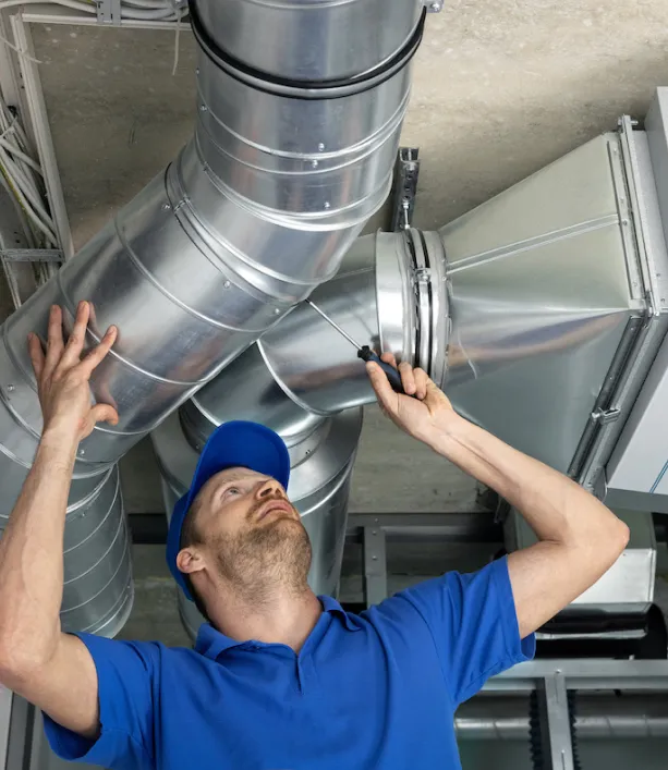 Professional air duct repair service