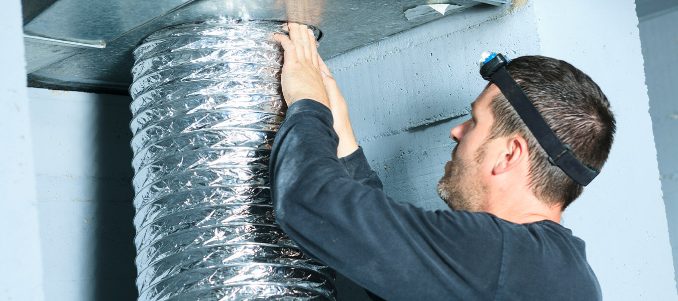 Duct sealing process